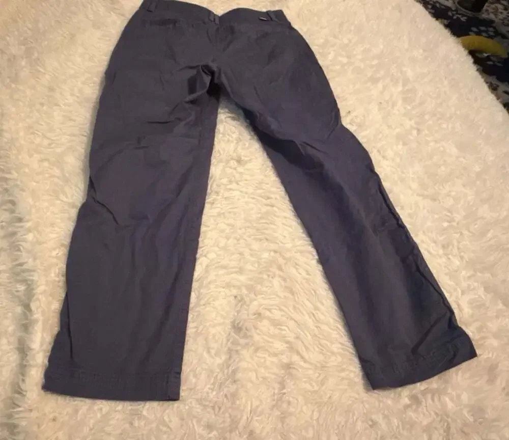 Eddie Bauer Women's Size 6 Blue Cotton‎ Blend Casual Pants